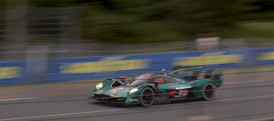 Aston Martin verte aux 24h du Mans