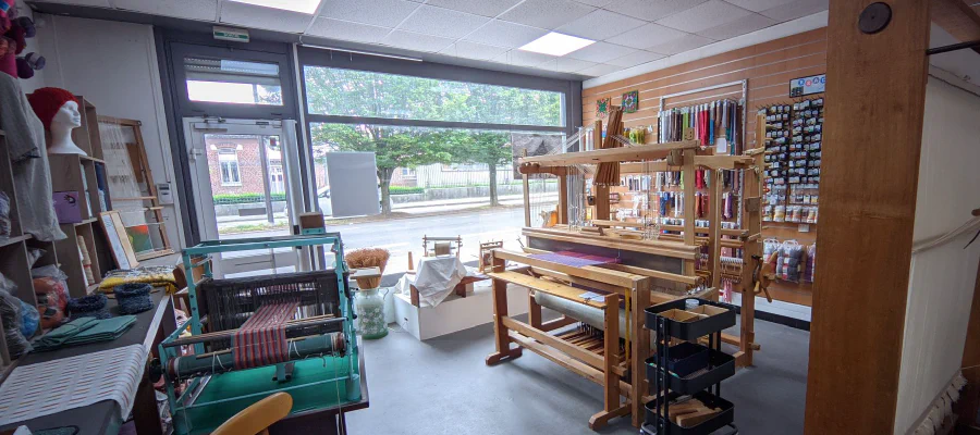 Entrée de l'atelier de tissage