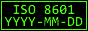 Bouton ISO 8601